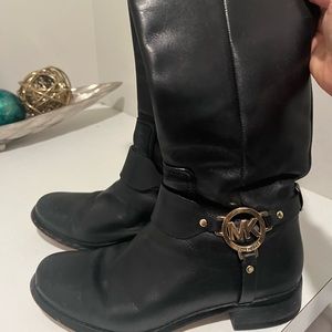 Michael Kors tall leather boots
